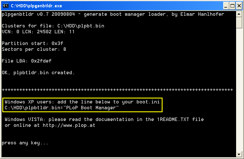 Загрузка с флешки при помощи PLoP Boot Manager при отсутствии в BIOS выбора загрузки с USB. ../index/0-24.html