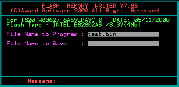 Перепрошивка BIOS из DOS. ../index/0-52.html